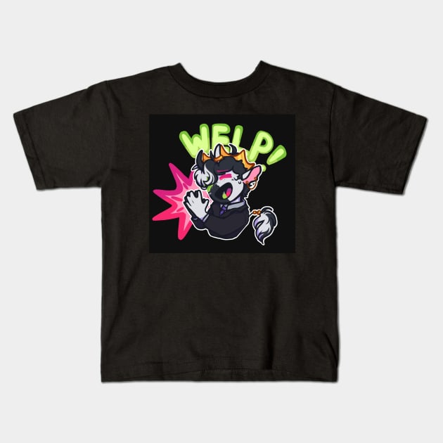 Ranboo Welp Clap Kids T-Shirt by EnchantedAnimal